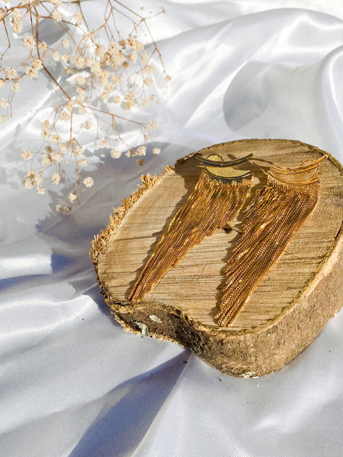 Fringe Earrings | 18k Gold Plated