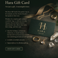 HARA Virtual Gift Card
