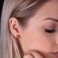 Citrine Stone Perfect Earrings | 18K Gold Plated | Natural Stone