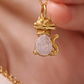 Pendant Pearl Druse | 18K Gold Plated | Natural Stone