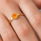 Citrine Ring | 18k Gold Plated | Natural Stone