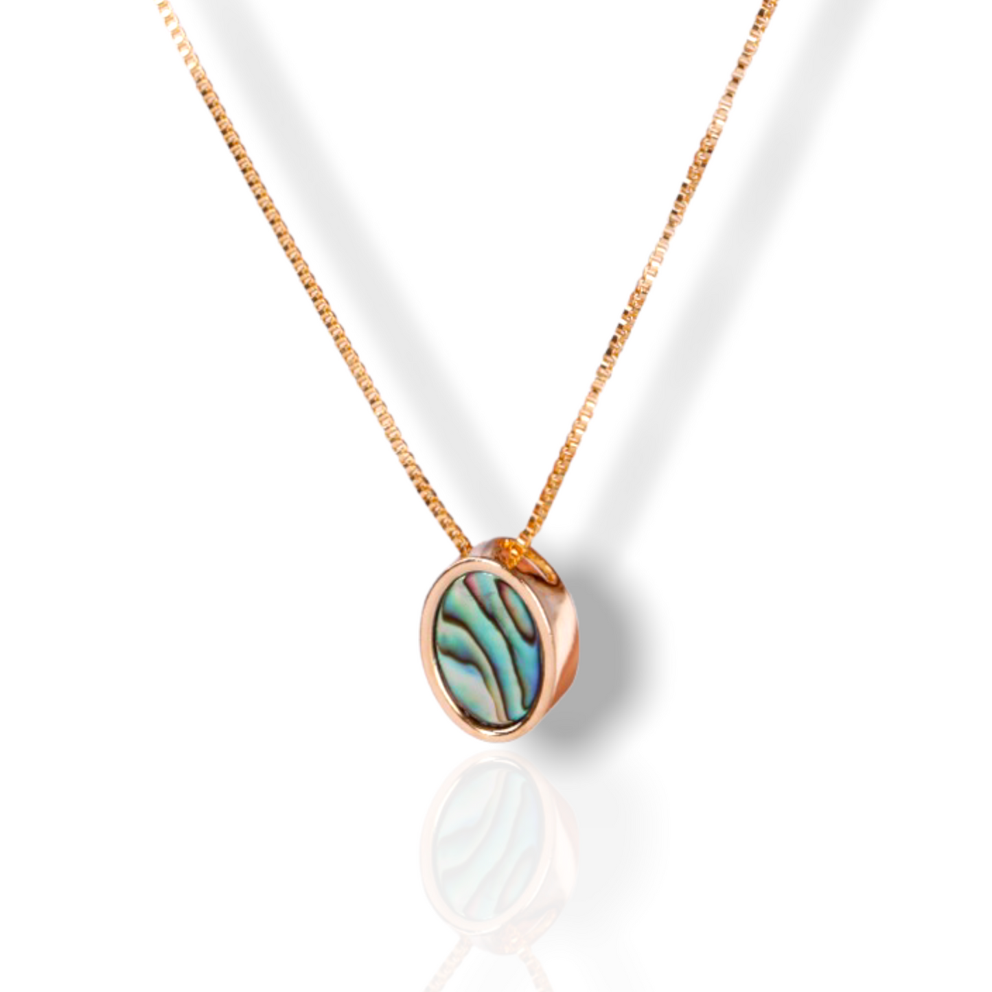 Abalone Necklace | 18K Gold Plated | 40cm/15in
